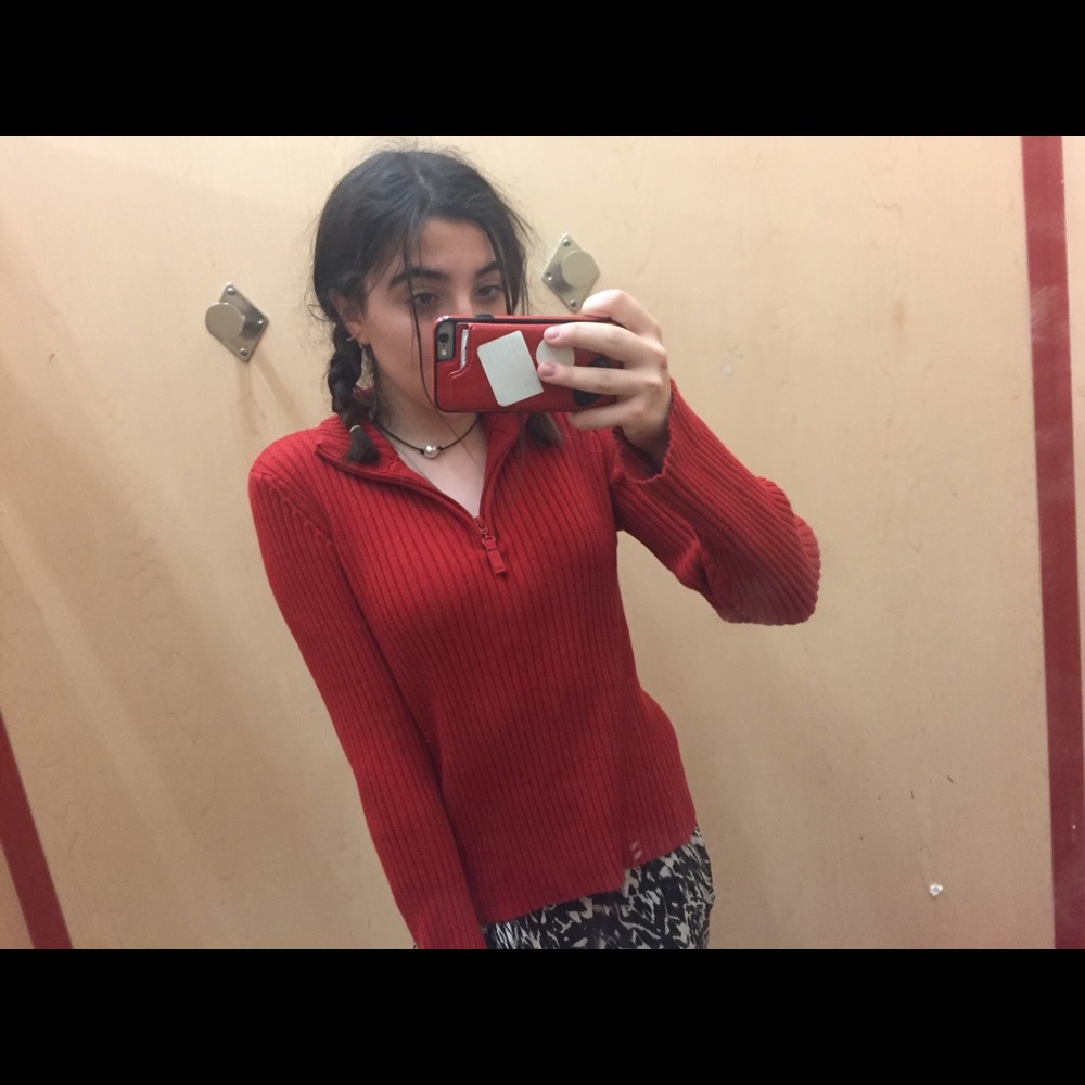 DKNY quarter zip